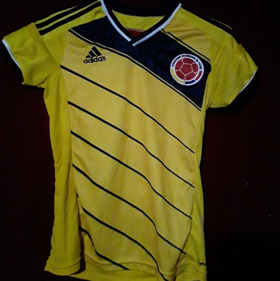 Adidas Federacion Columbiana Futbol Soccer Jersey - Picture 2 of 7